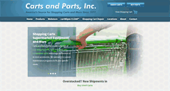 Desktop Screenshot of cartsandparts.com